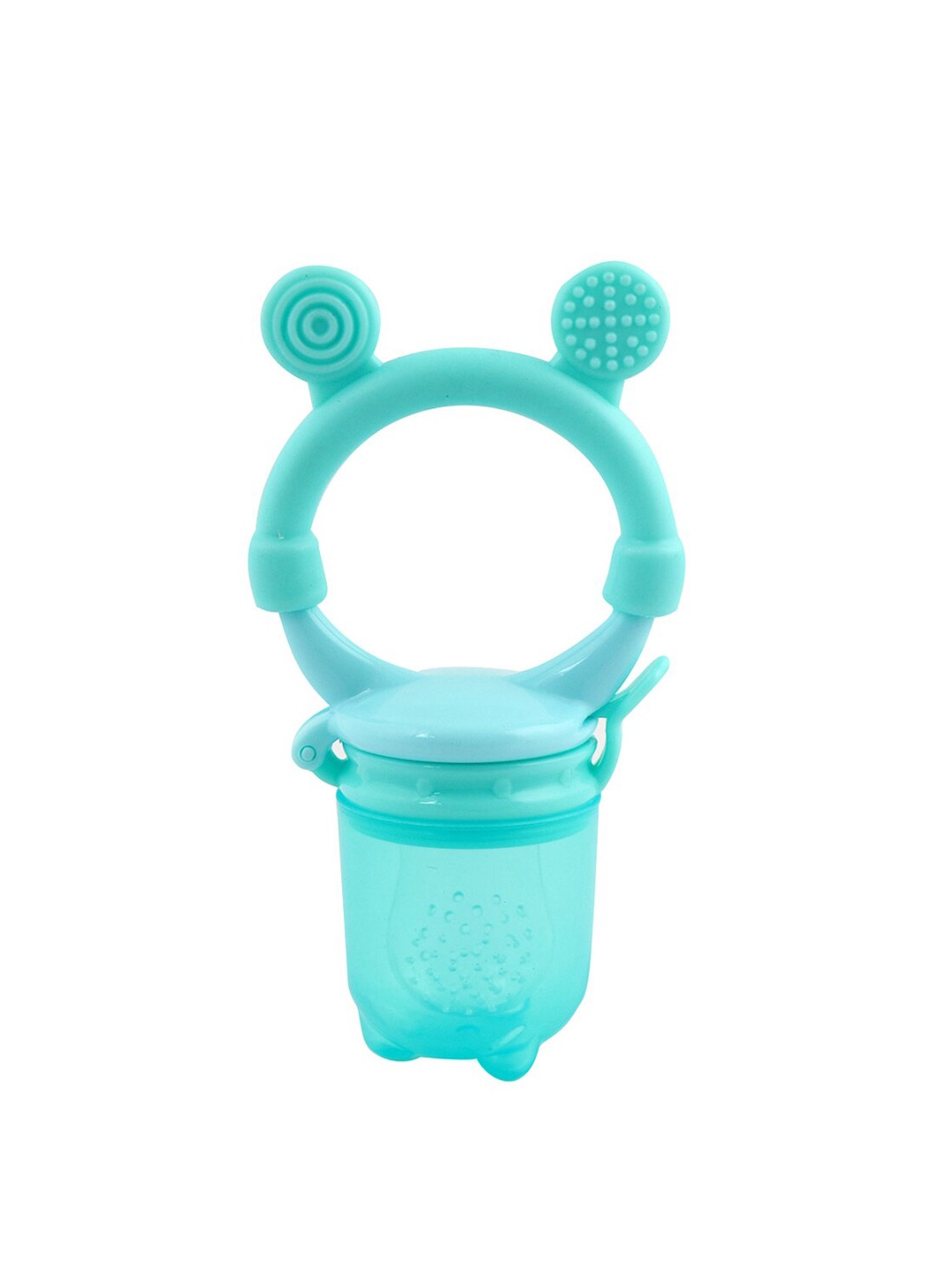

GUCHIGU Turquoise Blue Baby Food Fruit Nibbler Pacifier & BPA Free Teether