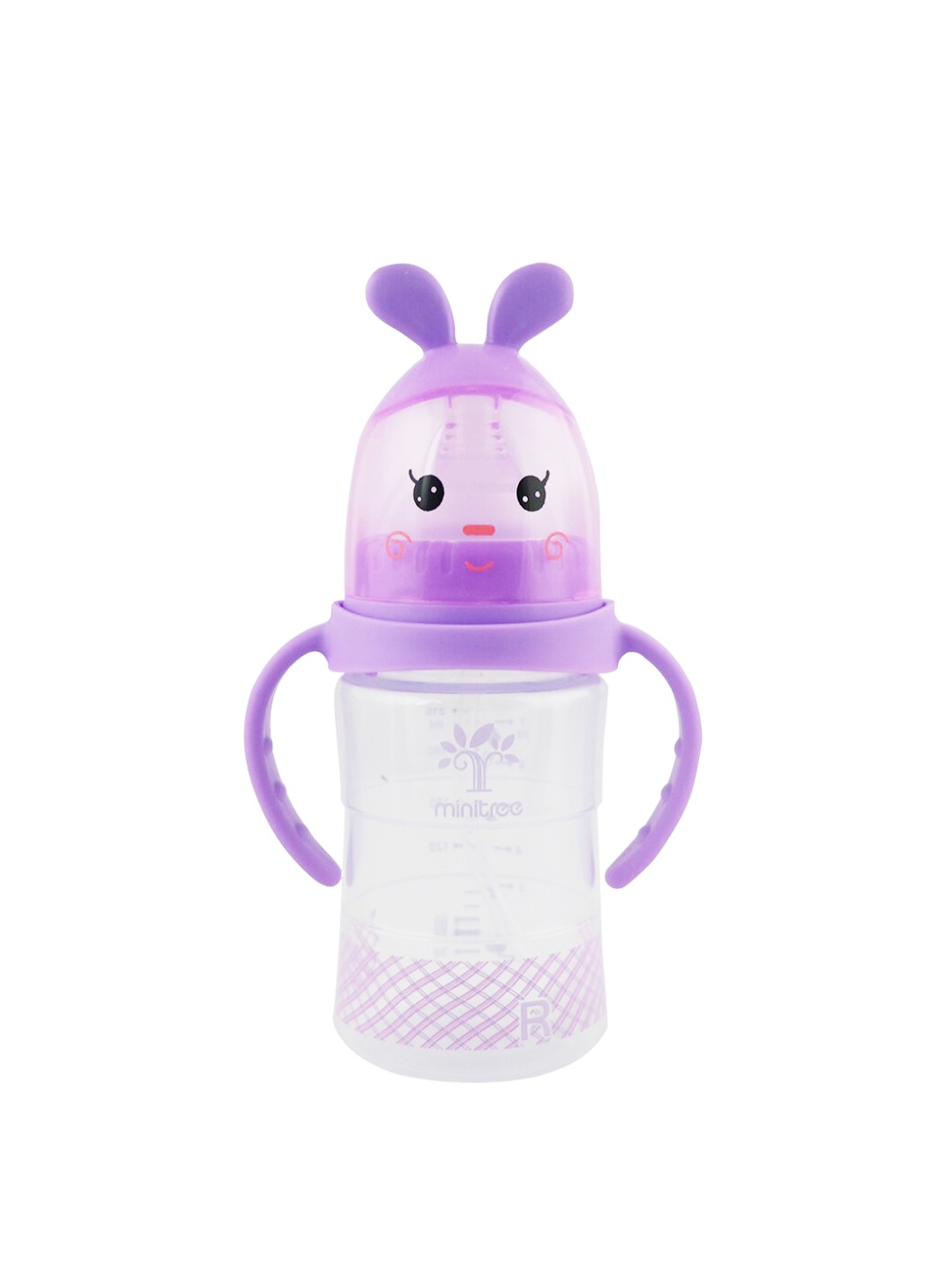 

GUCHIGU Purple Baby BPA Free Feeding Bottles with Handle 210ml - 9012B