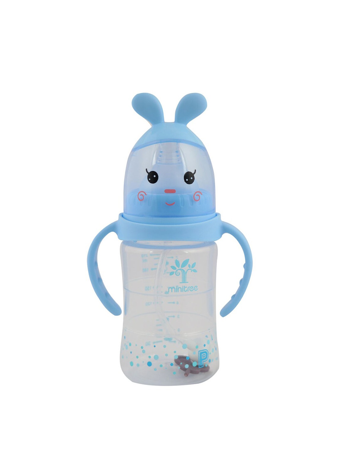 

GUCHIGU Blue Baby BPA Free Feeding Bottles with Handle 210ml - 9012C