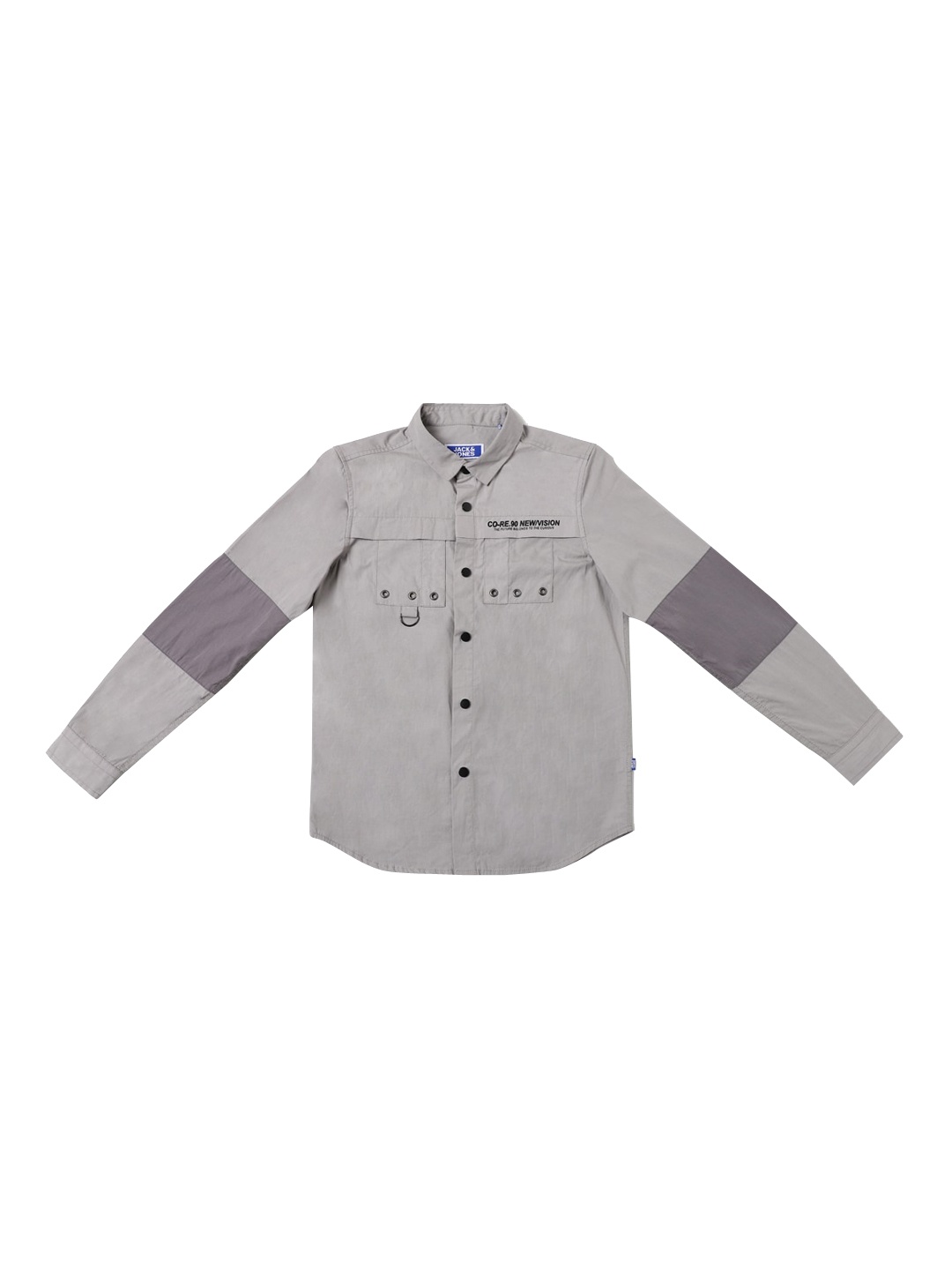 

Jack & Jones Boys Grey Casual Shirt