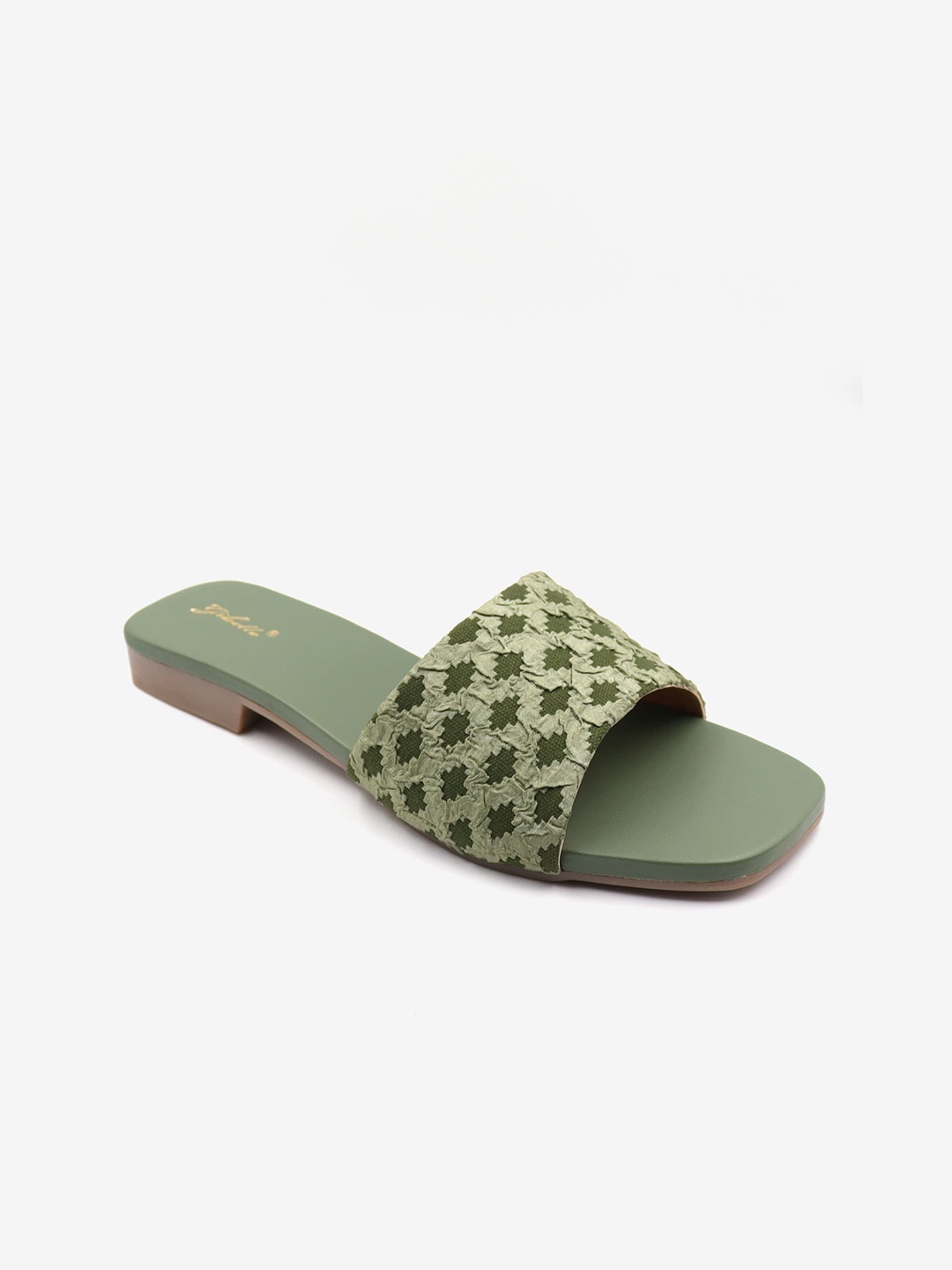 

Gibelle Women Green Open Toe Flats