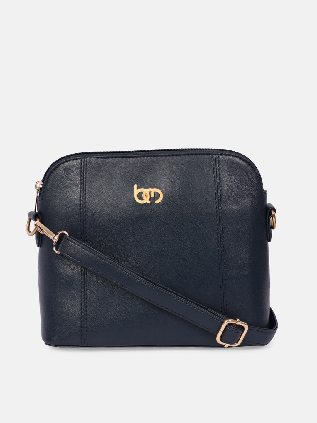 

Bagsy Malone Blue PU Structured Sling Bag