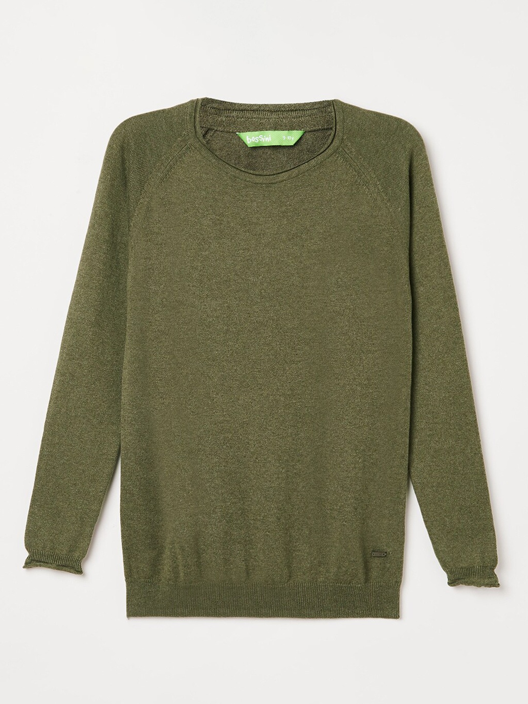 

Bossini Boys Olive Green Pullover