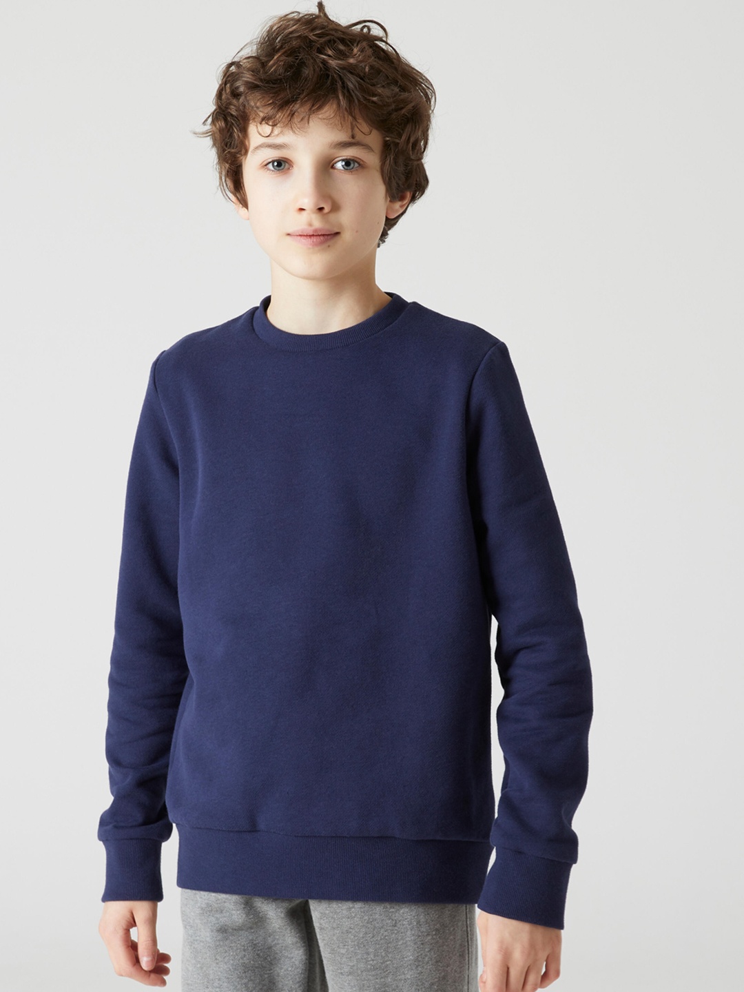 

Domyos By Decathlon Boys Navy Blue Sweatshirt