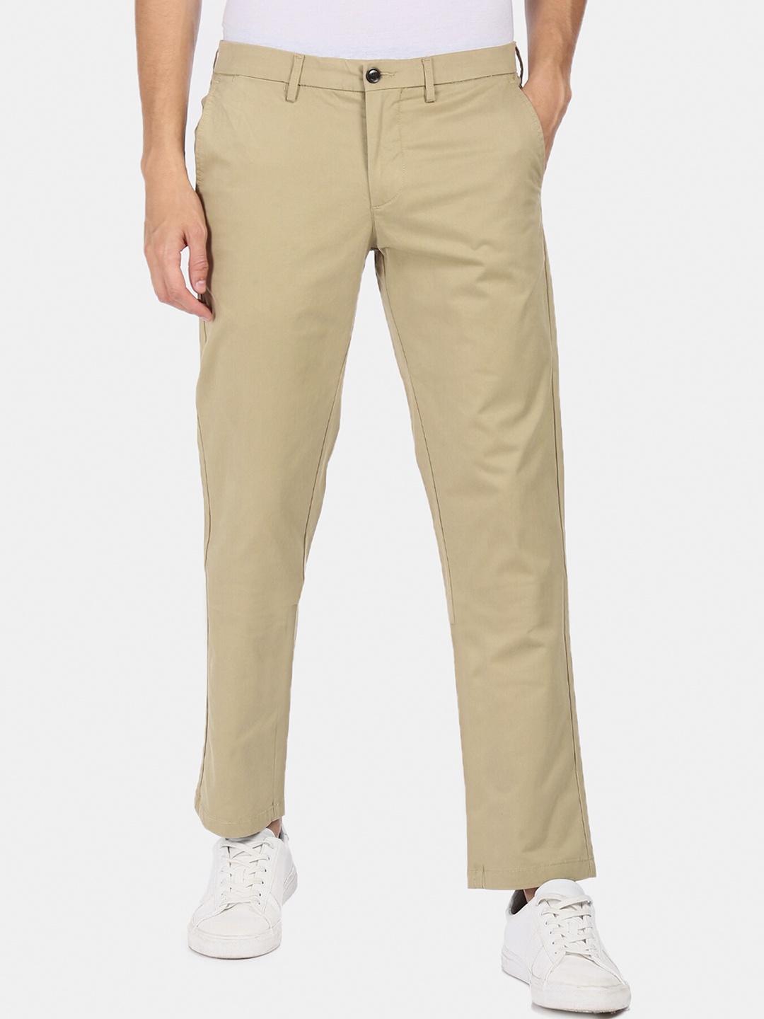 

Arrow Sport Men Beige Chinos Cotton Trousers