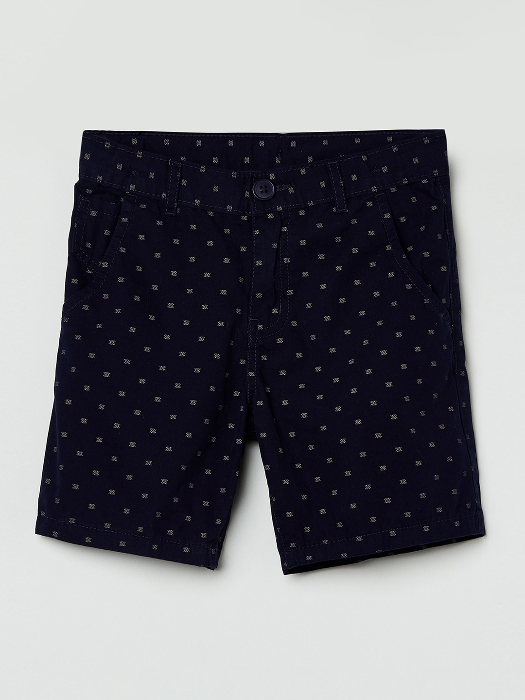 

max Boys Blue Printed Regular Shorts