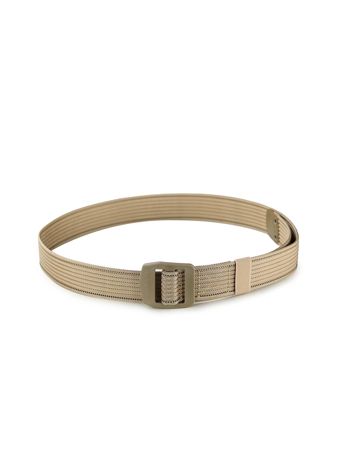 

Calvadoss Women Beige Woven Design Canvas Belt