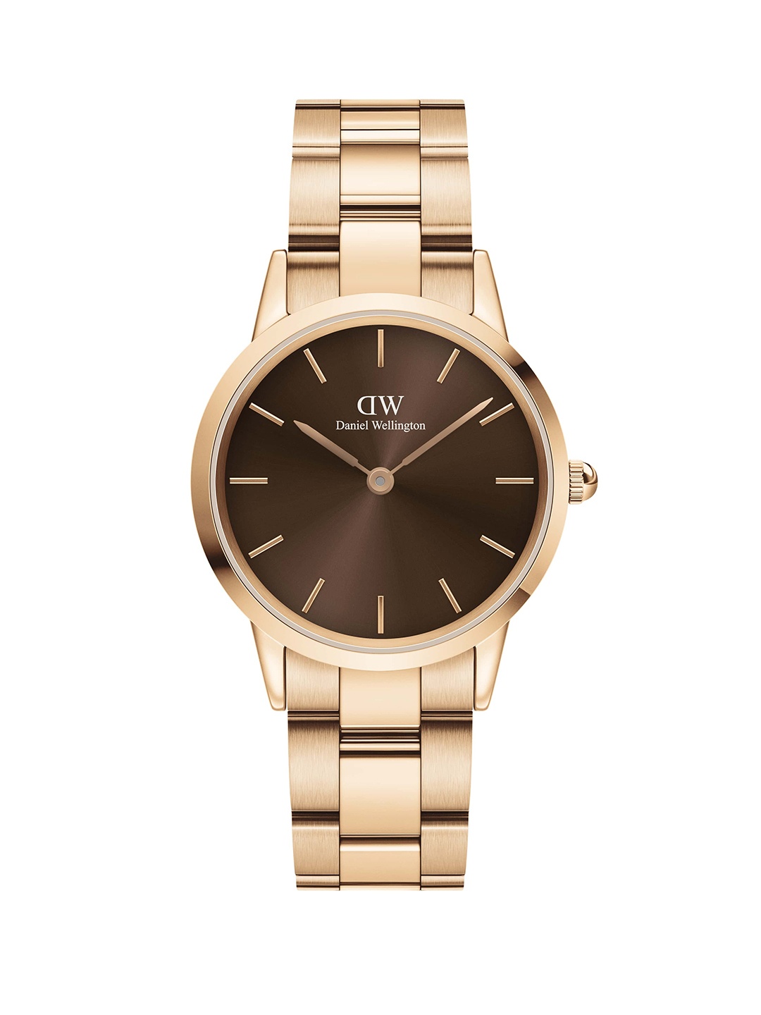 

Daniel Wellington Iconic Link Women Dial Rose Gold-Plated 32mm Analogue Watch DW00100462