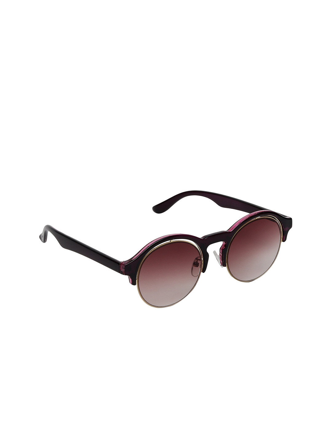 

Swiss Design Women Brown Lens & Brown Round UV Protected Lens-SDSG-15147-03