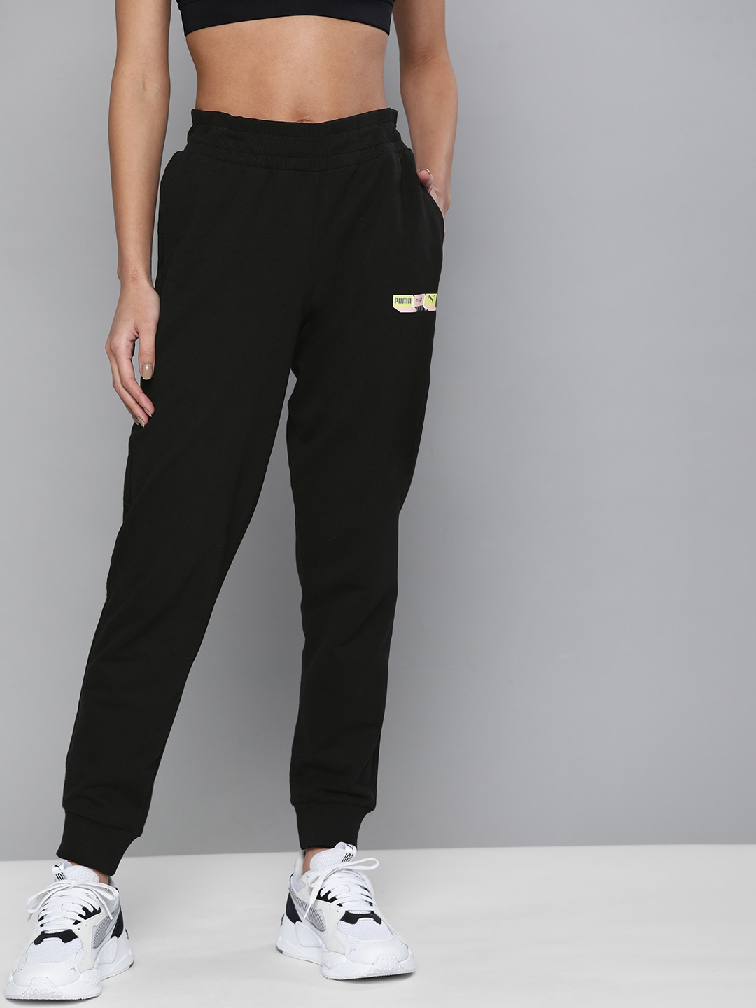 

Puma Women Black Printed Joggers