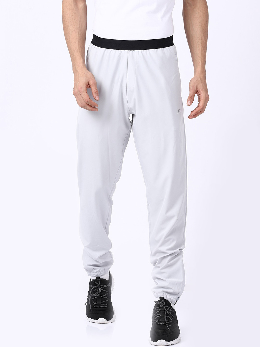 

Head Men White Solid Slim Fit Dry Fit Track Pants