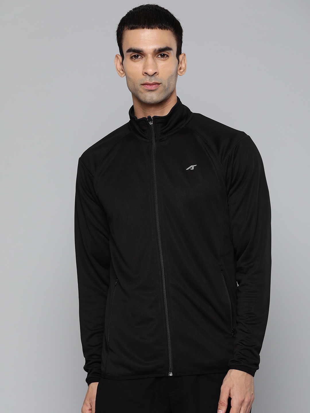 

Alcis Men Black Sporty Jacket