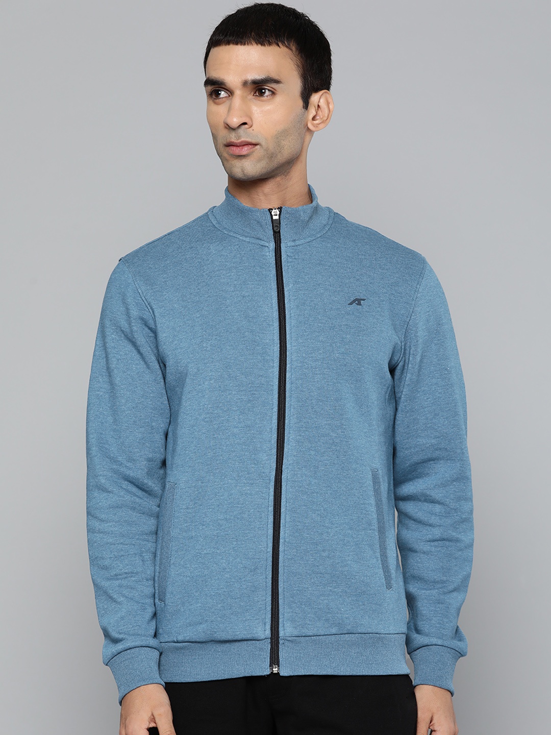 

Alcis Men Blue Cotton Sweatshirt