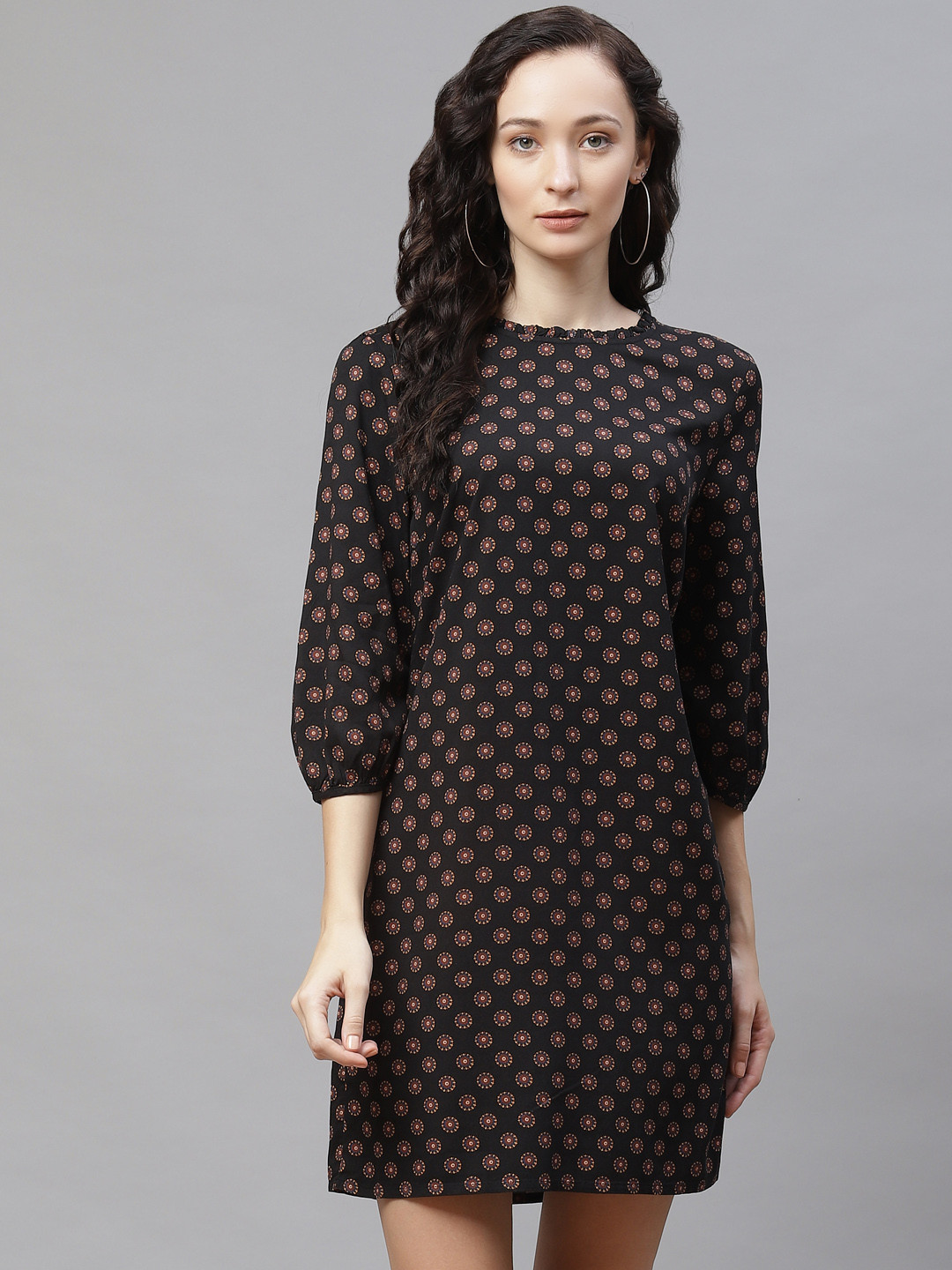 

Marks & Spencer Black A-Line Mini Dress