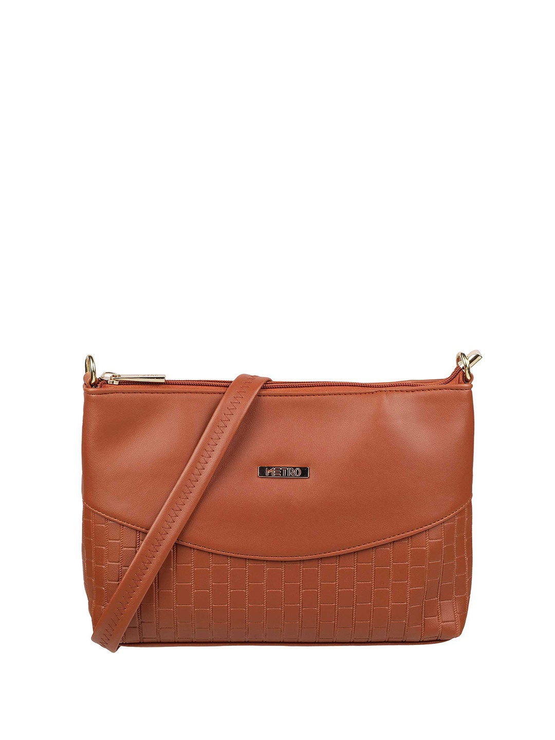 

Metro Tan PU Swagger Sling Bag