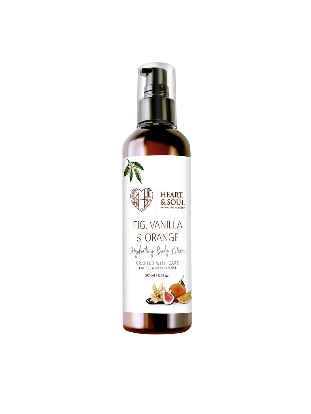 

HEART AND SOUL Fig, Vanilla and Orange Hydrating Body Lotion 250ml, White