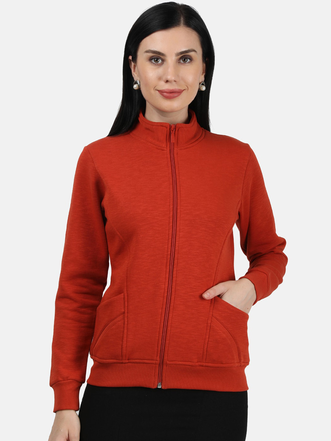 

Monte Carlo Women Orange Sweatshirt