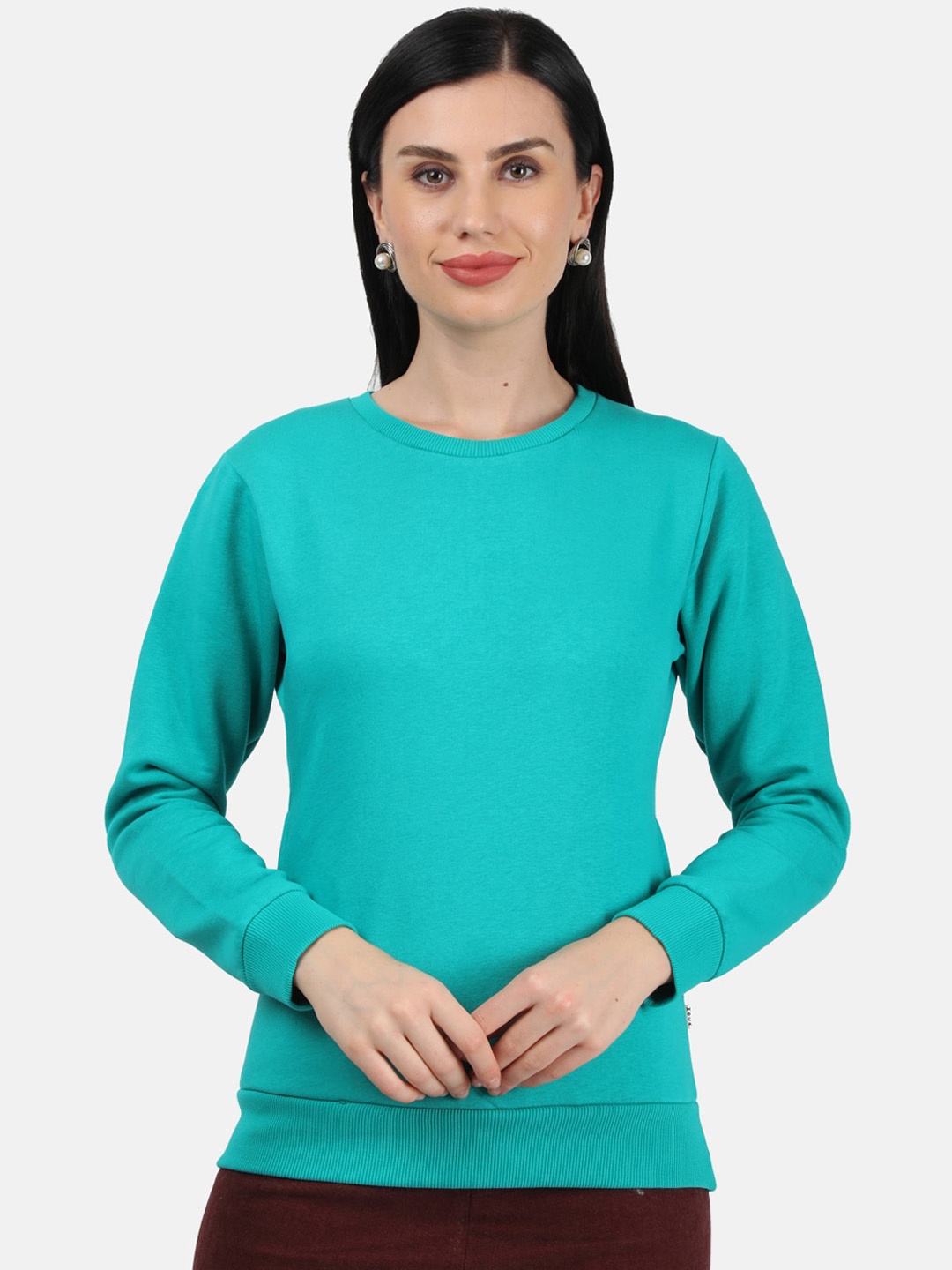 

Monte Carlo Women Green Sweatshirt
