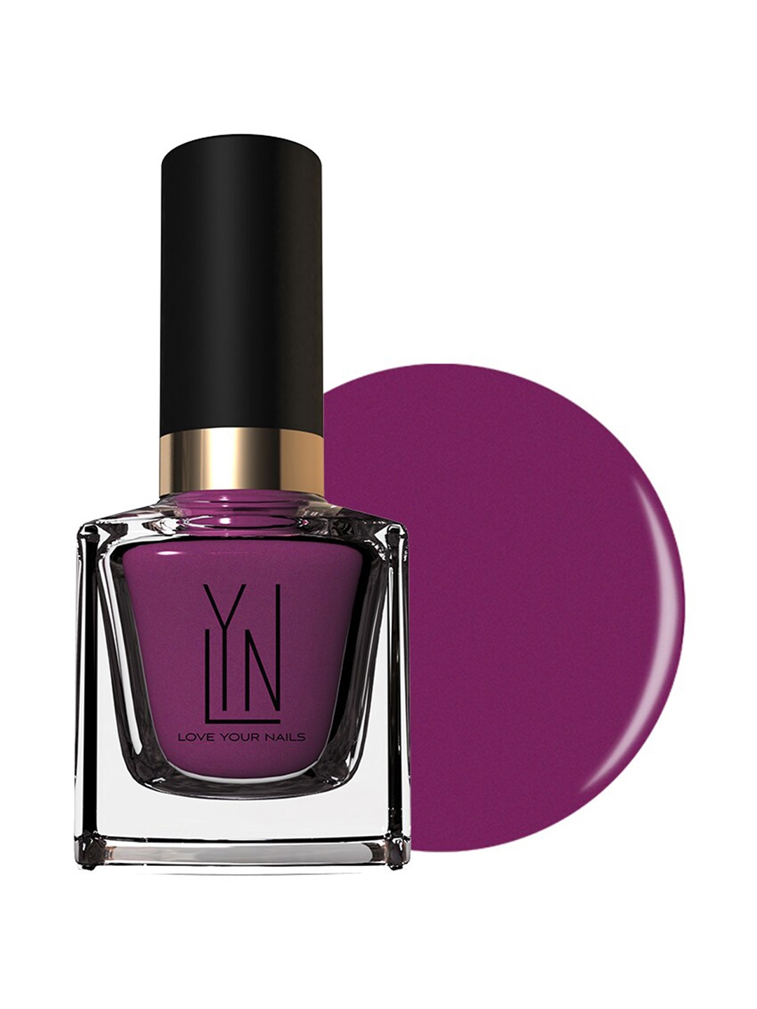 

LYN LIVE YOUR NOW Fast Dry Non Toxic Nail Polish - Grape Expectations, Purple