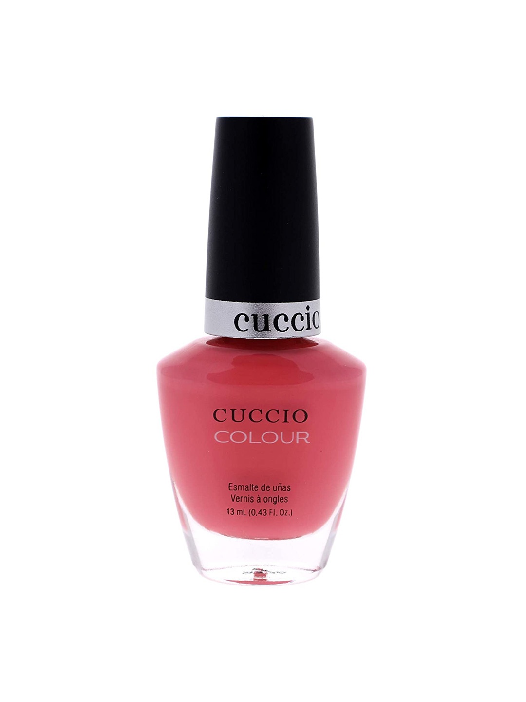 

Cuccio Colour All Decked Out Long Lasting Nail Polish 25-Free Formula 13 ml, Coral