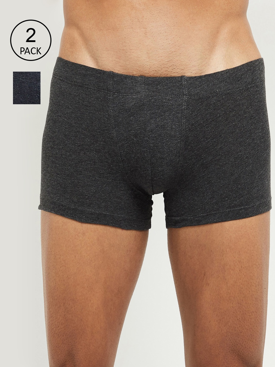 

Max Men Pack of 2 Grey Solid Briefs
