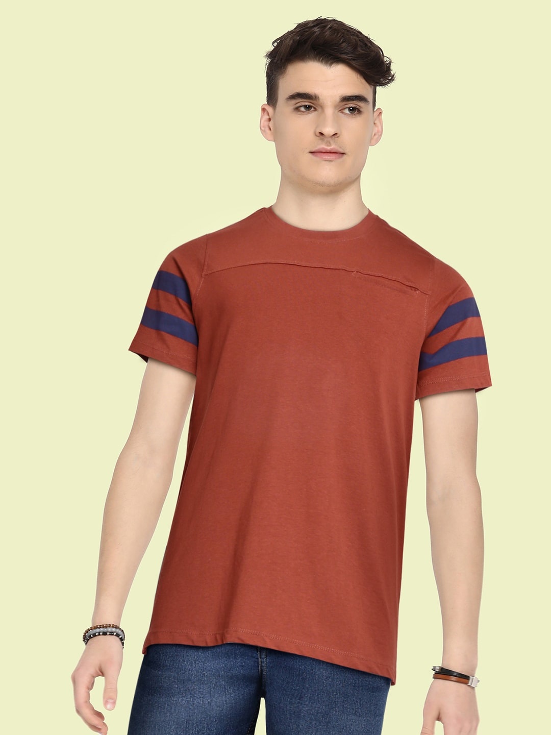 

UTH by Roadster Boys Red Pure Cotton T-shirt