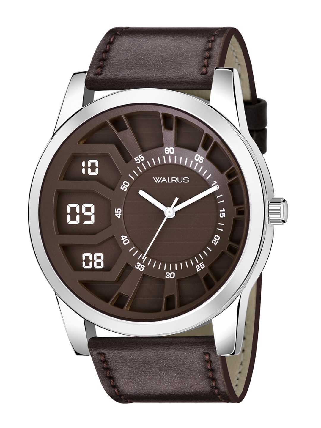 

Walrus Men Brown Brass Dial Analogue Watch WWTM-DXTR-X-090907