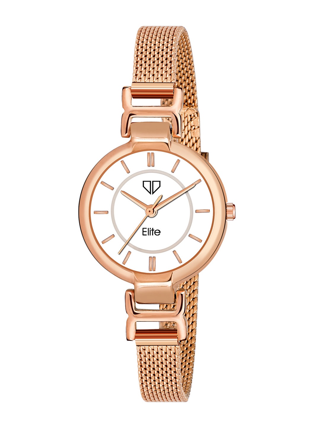 

Walrus Women White Dial & Rose Gold Toned Straps Analogue Watch WWTW-ELITE-XXI-011717