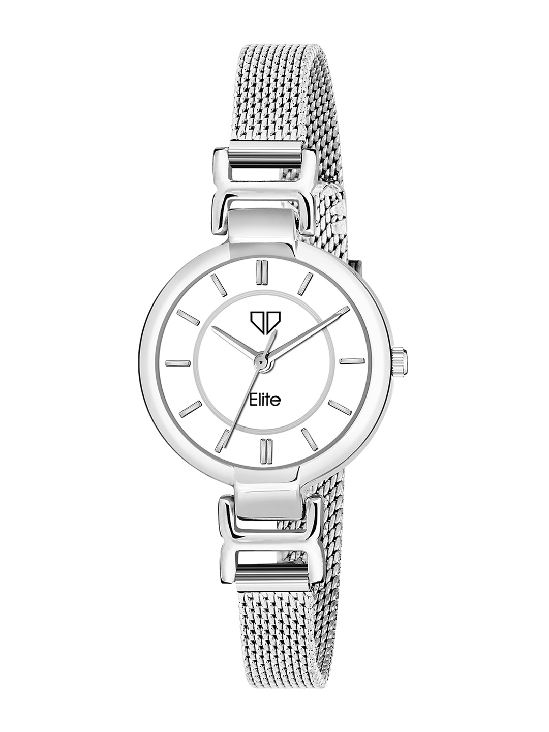 

Walrus Women White Brass Dial & Silver Toned Straps Analogue Watch WWTW-ELITE-XXI-010707