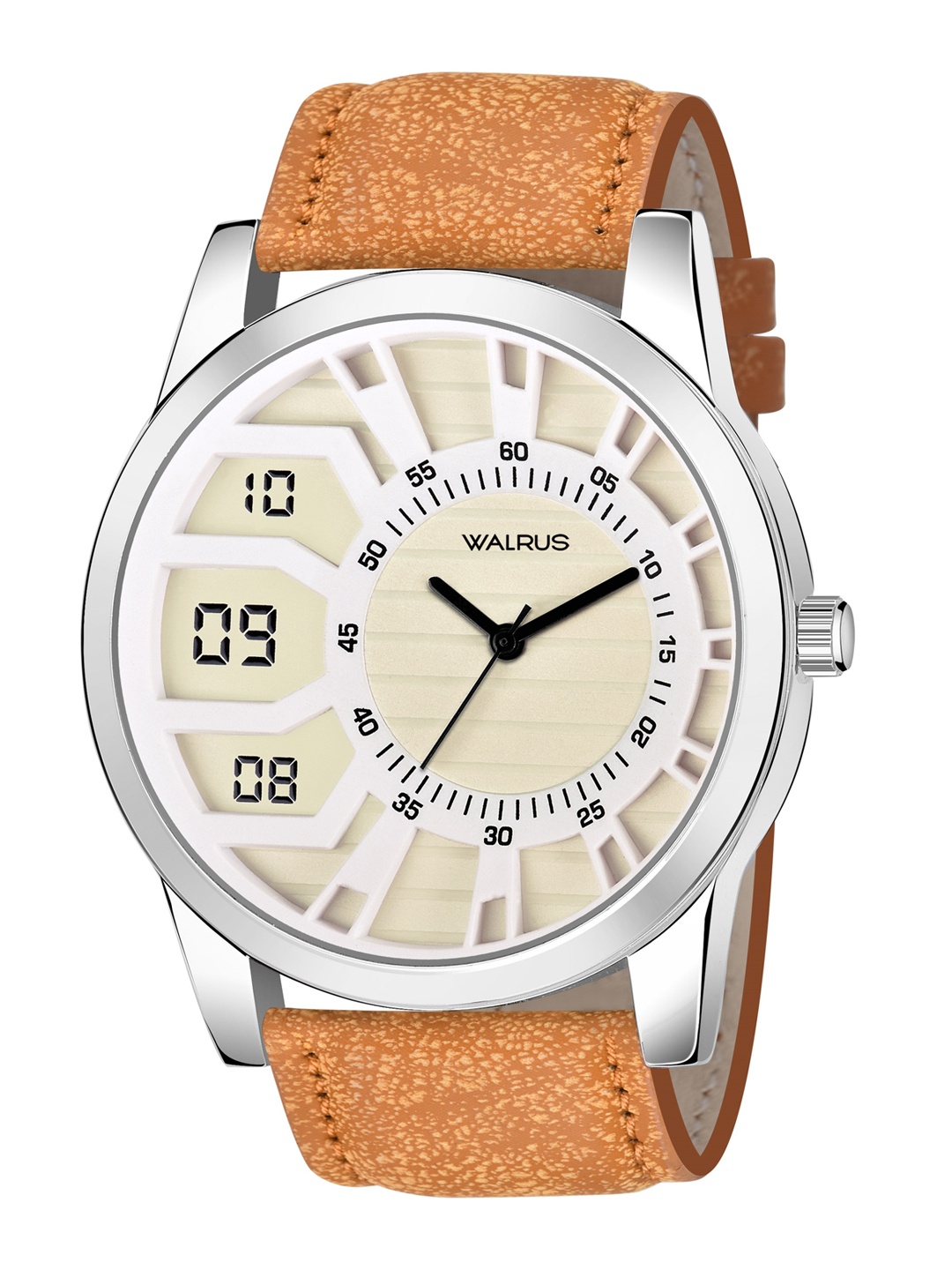 

Walrus Men White Brass Dial Analogue Watch WWTM-DXTR-X-010607