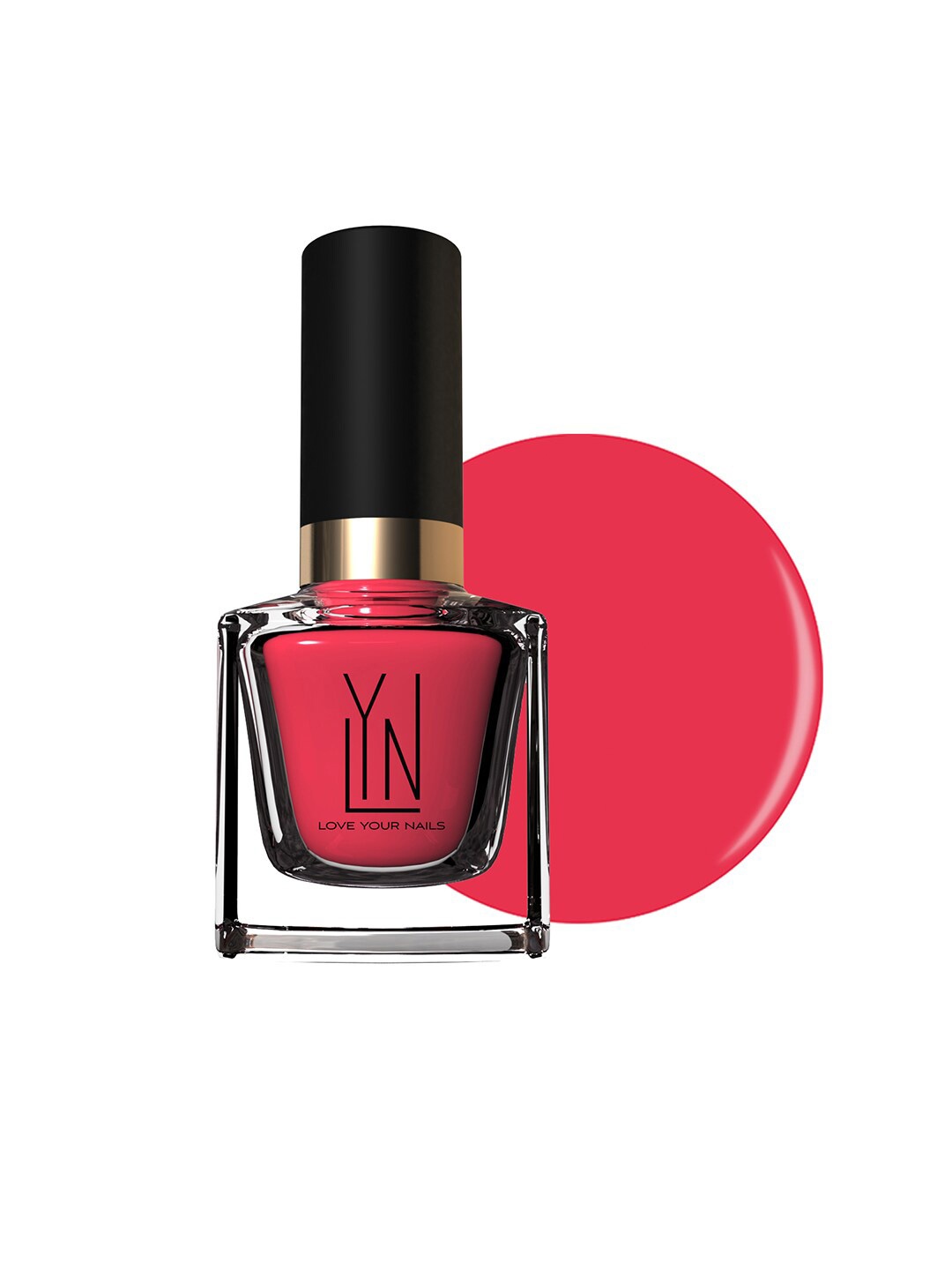 

LYN LIVE YOUR NOW Long Lasting Fast Dry Non Toxic Nail Polish - Didya Vinka At Me 12ml, Pink