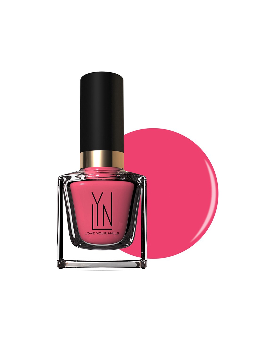 

LYN LIVE YOUR NOW Women Pink Long Lasting Nail Polish - I Lotused You Looking