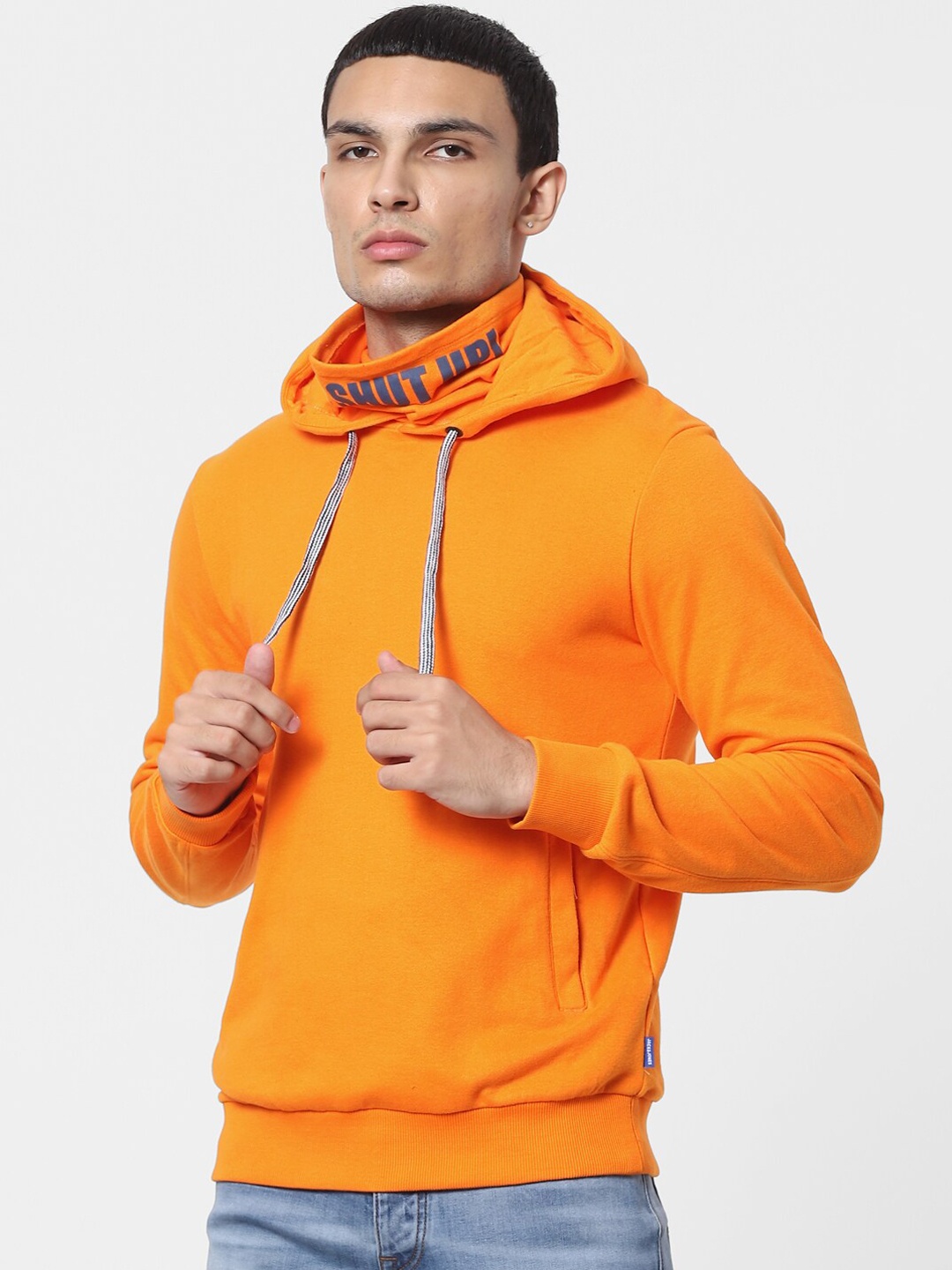

Jack & Jones Men Orange Sweatshirt