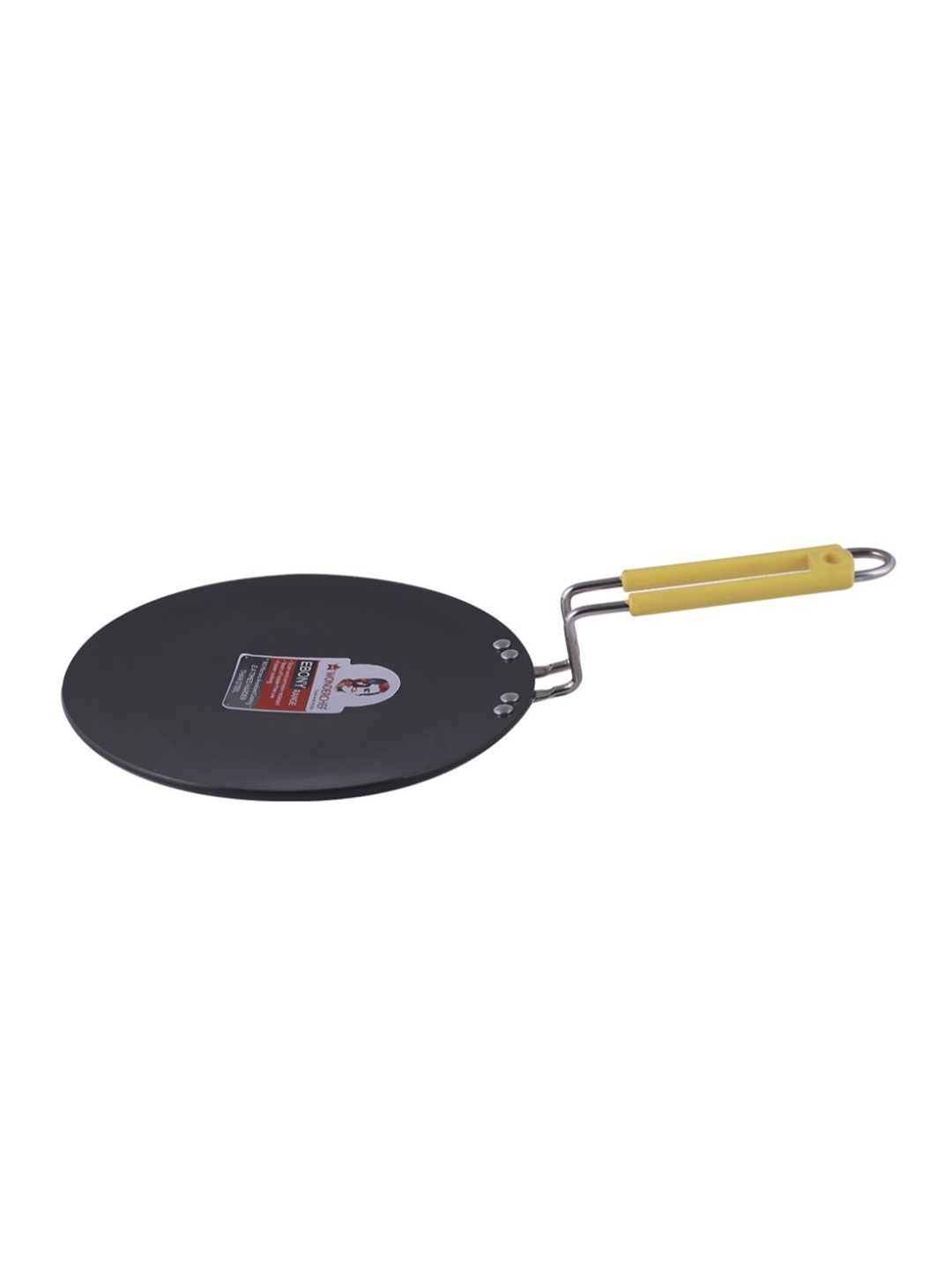 

Wonderchef Black & Yellow Aluminium Roti Tawa