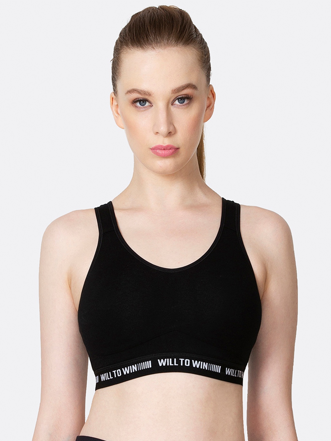 

Van Heusen Proactive Women Anti Bacterial Wireless Sports Bra, Black