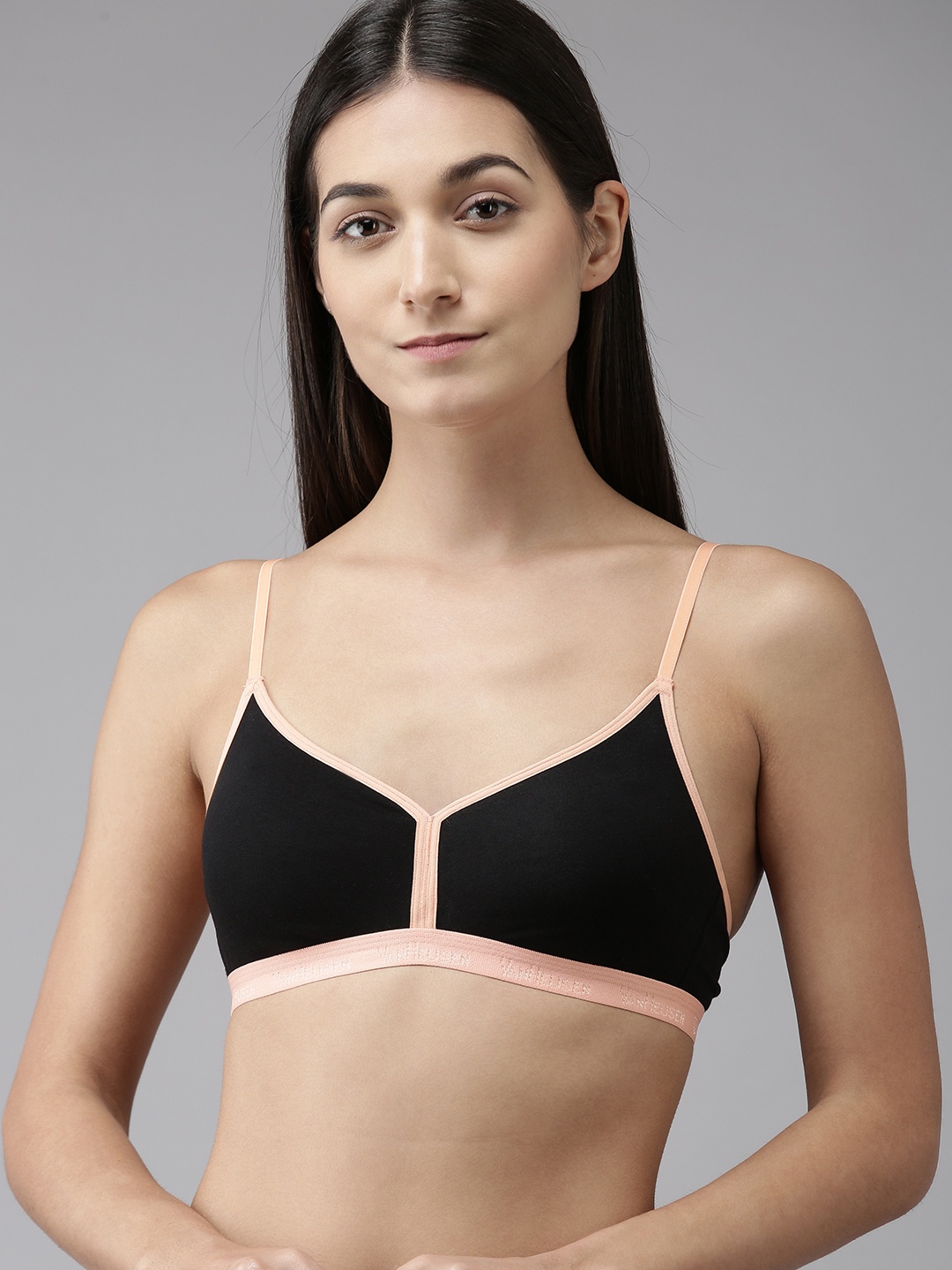 

Van Heusen Women Non Padded Wireless Teen Bra, Black