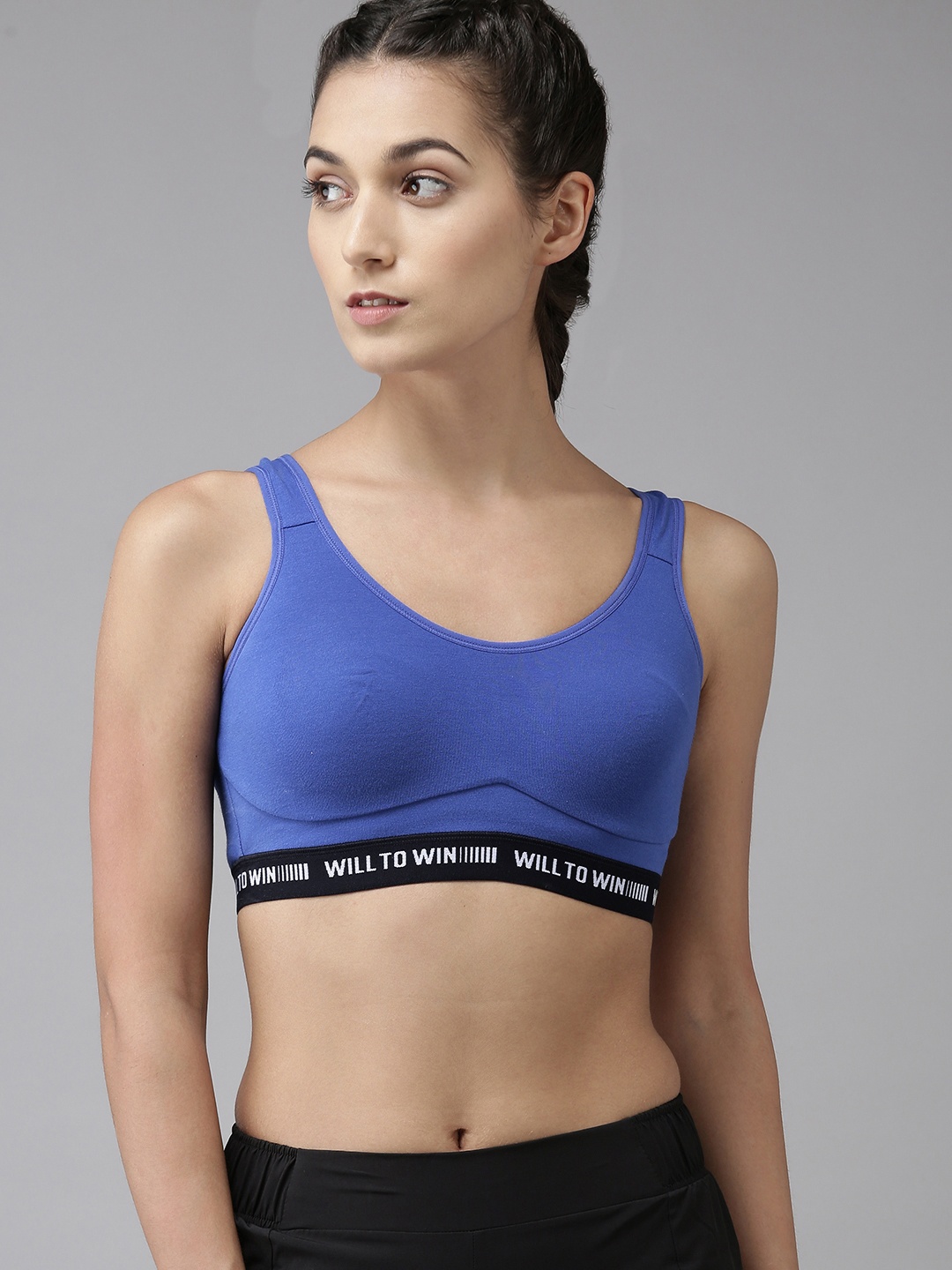 

Van Heusen Proactive Women Cobalt Anti Bacterial Wireless Sports Bra, Blue