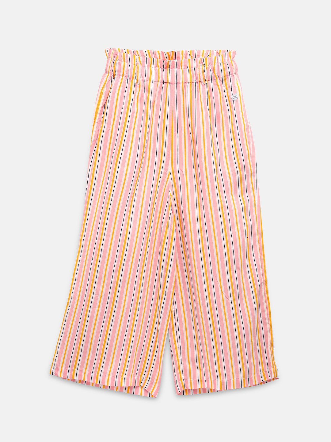 

Pepe Jeans Girls Pink Striped Parallel Trousers