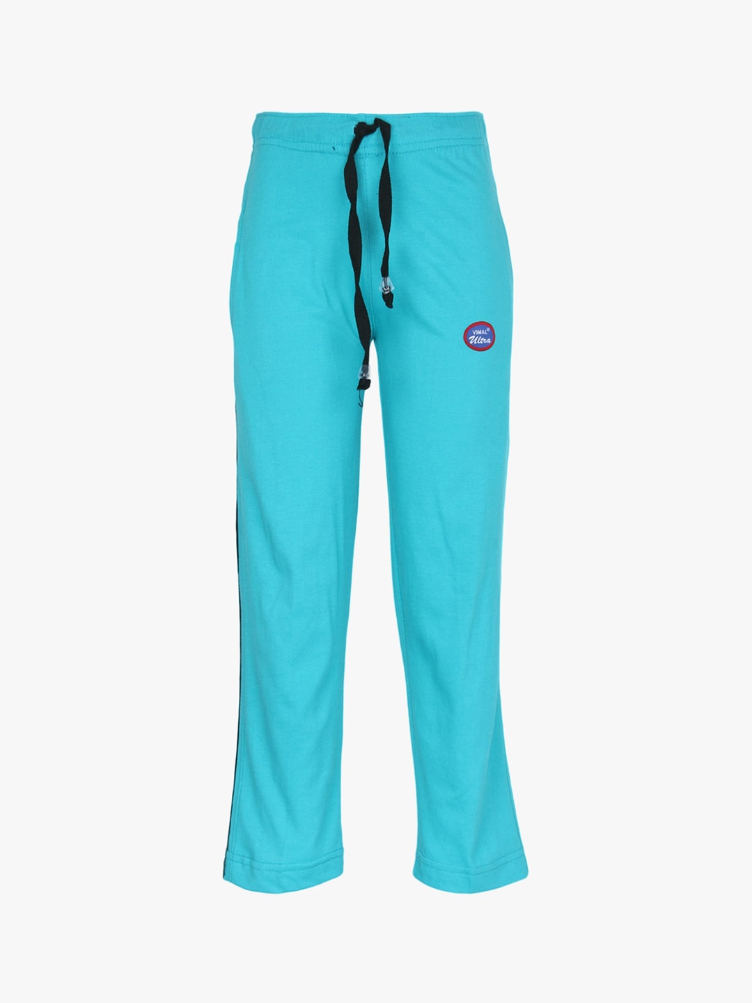 

MACK JONNEY Unisex Kids Blue Solid Cotton Track Pants