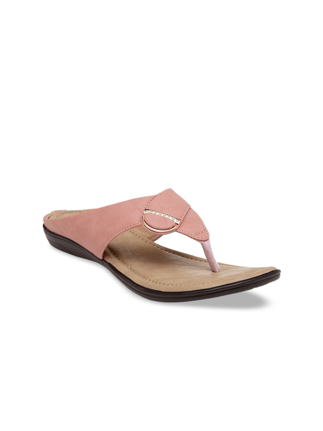 

Butterflies Women Pink T-Strap Flats