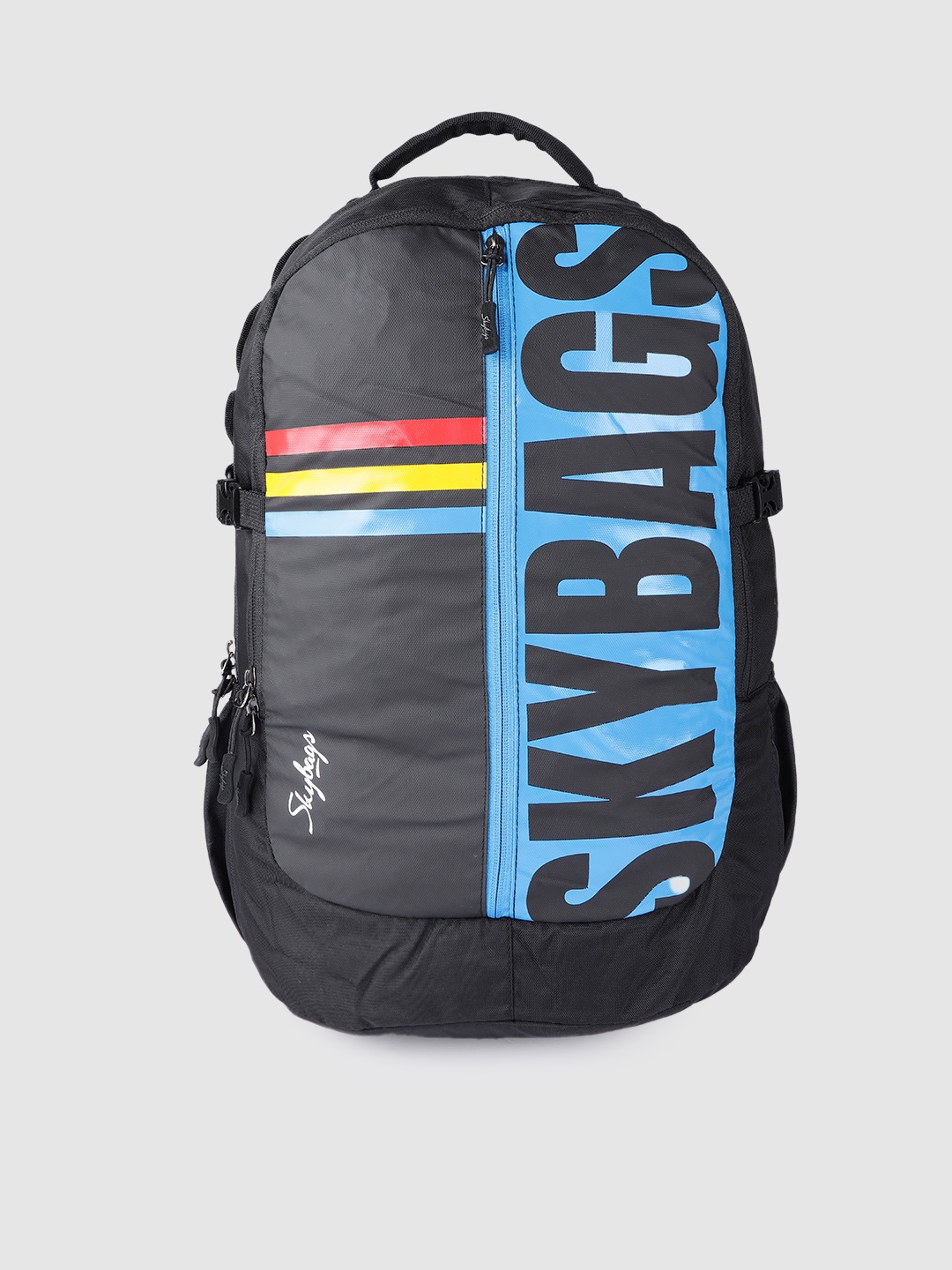

Skybags Unisex Black & Blue STRIDER PLUS 04 Laptop Backpack