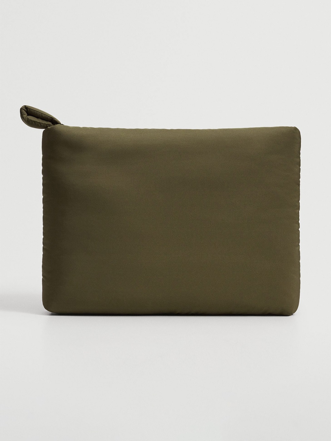 

MANGO Women Olive Green Solid 15 Inch Laptop Sleeve