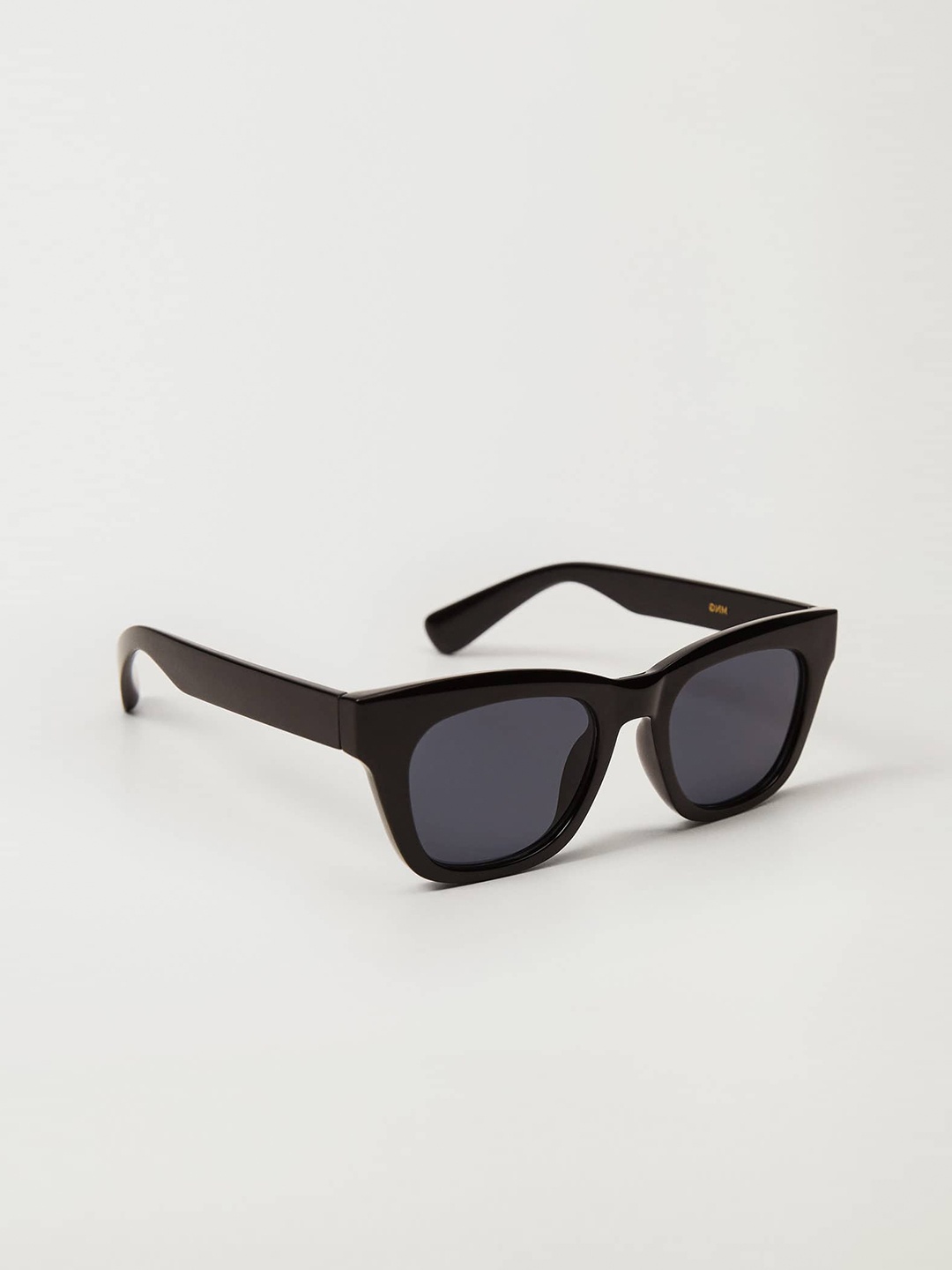 

MANGO Women Wayfarer Sunglasses with UV Protected Lens 17000181, Black