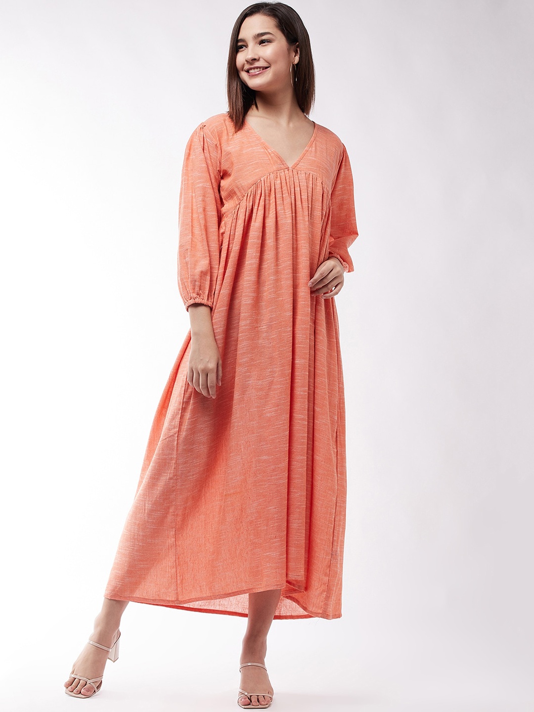 

InWeave Orange Maxi Dress