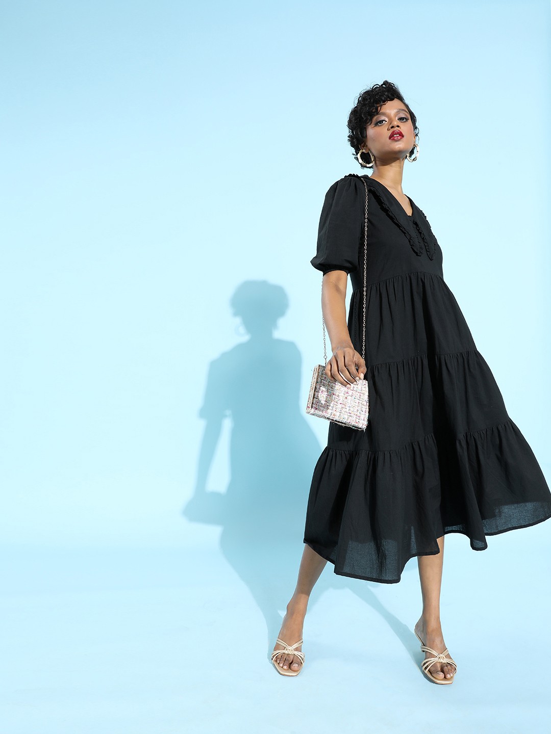 

Sera Black Maxi Dress