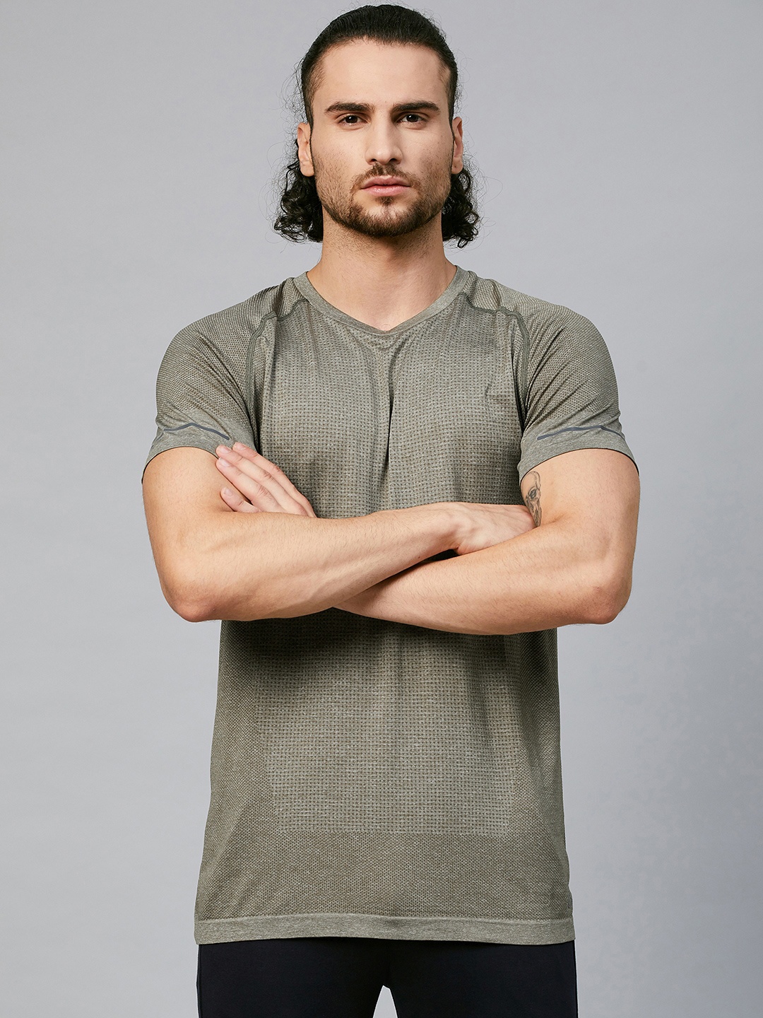 

Marks & Spencer Men Green T-shirt