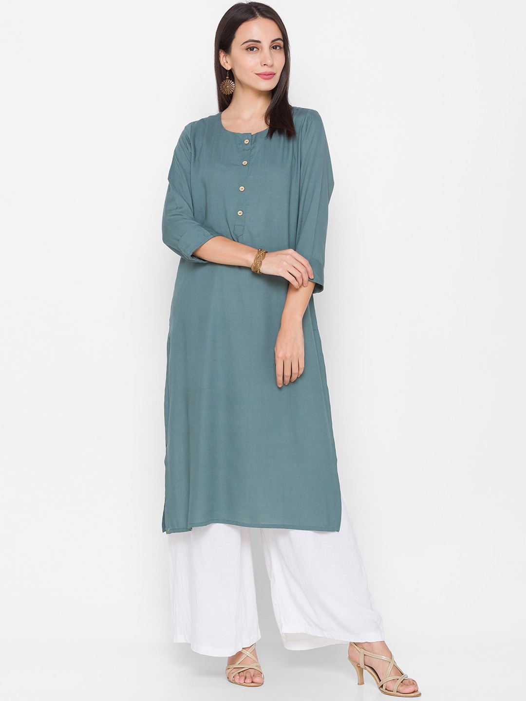 

ZOLA Women Grey Kurta