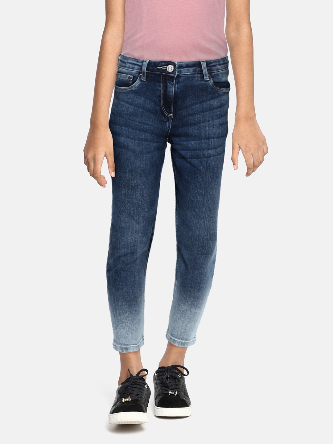 

Allen Solly Junior Girls Blue Regular Fit Clean Look Stretchable Jeans