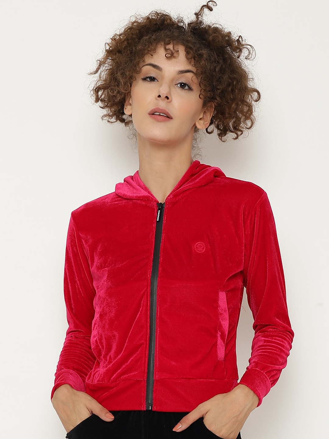 

Chkokko Women Red Tailored Jacket