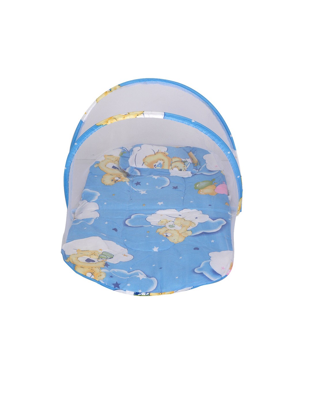 

PASSION PETALS Boys Blue Printed Foldable Crib Mosquito Net